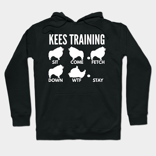 KEES Training Keeshond Tricks Hoodie by DoggyStyles